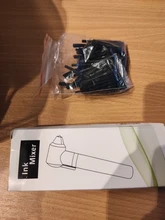 Mezclador de pigmentos para tinta de tatuaje, palos de mezcla de tinta de pigmento de tatuaje, palos de mezcla de plástico, Microblading, barras de pigmento, 100 Uds.