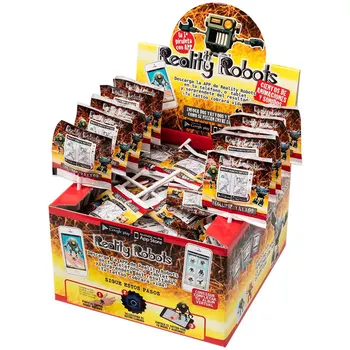 Lollipops Reality Robot - Lollipop with associated Augmented Reality App - Different Flavors - 120 units - Box 720 g- Gluten Free
Lollipops Reality Robot - Lollipop with associated Augmented Reality App - Different Flavors - 120 units - Box 720 g- Gluten Free