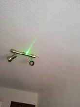 Bolígrafo Lottomr potente de 5MW, luz de 405nm, 530nm, 650nm, con baterías de construcción con puntero de luz de colores, 1/3 Uds.