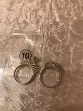 Conjunto de anillos de boda elegantes para mujer, joyería de compromiso de Color plateado con brillante intenso, anillo de circón para mujer, 2 uds.