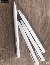 Xiaomi-Bolígrafo Original, 10 Uds., escritura fluida y agarre ligero Mijia-repuesto de prensa the core, recambio 1:1, azul, rojo y negro, 0,5mm