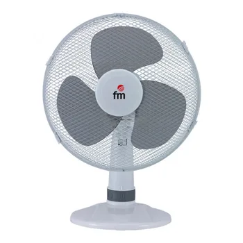 Table Fan Grupo FM S130 30 cm 3A 35W White 
Table Fan Grupo FM S130 30 cm 3A 35W White