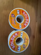 Alambre de estaño de alta pureza para soldadura, rollo de alambre para soldadura de estaño de 0,6/0,8/1/1.2/1.5MM 2.0% 45 pies, colofonia de núcleo fundido