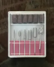 Juego de 12 brocas para uñas, Lima eléctrica para cutículas, lijadora para manicura y pulido de uñas