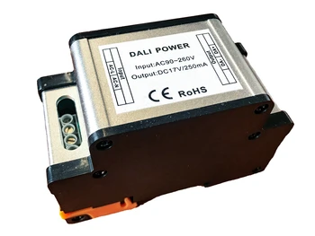 DALI Power Supply adaptor transformer DALI DC17V 250mA attack guide rail DIN DL101
DALI Power Supply adaptor transformer DALI DC17V 250mA attack guide rail DIN DL101