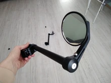 Manillar para motos Cafe Racer, manubrio para competición, clips-on ajustables, diámetro de 31/32/33/35/36/37/39/41/45/48/51mm