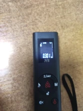 Medidor de distancia láser Digital inteligente, telémetro portátil de carga USB, minimedidor de Medición de distancia portátil, 40M, novedad