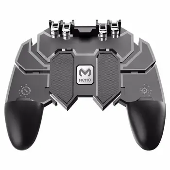 AK66 Six Finger PUBG Game Controller Gamepad Trigger Shooting Free Fire Key Button Joystick For IOS Android Mobile Phone
AK66 Six Finger PUBG Game Controller Gamepad Trigger Shooting Free Fire Key Button Joystick For IOS Android Mobile Phone