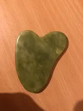Verde Natural Jade Guasha Desguace de Gua masajeador Sha cara Meridian desguace placa pieza masaje brazo masaje herramienta