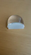 Tope de puerta acrílico para el hogar y la Oficina, soporte de puerta autoadhesivo transparente, sin necesidad de perforar, Tope de puerta, protección de paredes, muebles, 1 Uds.