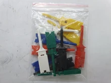 Clips Analyzers Test-Hooks Flattening-Test Logic Flat-Hook-Connection for Red Black Yellow