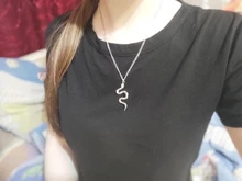 Nuevo Animal serpiente pendientes collar de serpiente COLLAR COLGANTE de las mujeres estilo minimalista de aleación de mujer moda joyería de cumpleaños regalo fiesta