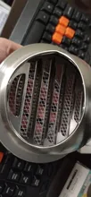 Grille-Cover Vents-Cap Wall-Ceiling Stainless-Steel Ducting Outlet Air-Vent Exhaust Waterproof