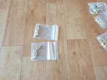 Adaptador de conector hembra SMA, borde de soldadura PCB, montaje recto RF, toma de conexión de cobre, 10 Uds.