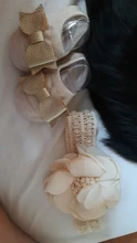 2 unids/set lindo bebé niña diadema juego de calcetines de lazo de encaje recién nacido turbante elástica Hairband vincha para niñas bebé accesorios para el pelo