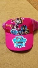 Nueva Pata de patrulla de personaje de dibujos animados figura gorra de béisbol sol gorra de red niños juguetes deportivos para el aire libre los niños fiesta de cumpleaños regalos