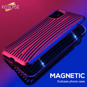 KISSCASE Shockproof Magnetic Case For iPhone 11 XS 11 Pro MAX Tempered Glass Adsorption Case For iPhone XR X XS 7 8 Plus Funda
KISSCASE Shockproof Magnetic Case For iPhone 11 XS 11 Pro MAX Tempered Glass Adsorption Case For iPhone XR X XS 7 8 Plus Funda