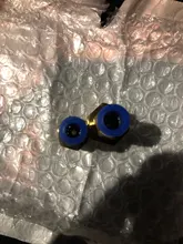 Connector Pneumatic-Fitting The-Air-Compressor-Parts PC Straight-Push 5pcs 3/8-M5male-4