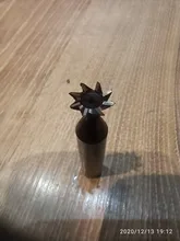 Cortadora de cola de pato HSS, fresa de extremo recto de 10-60mm, 45/55/60 grados, HSS, Router, broca, HSS, 1 ud.