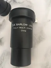 Agnicy-accesorios para telescopio 5X Barlow Mirror, extensor Barlow de 1,25 pulgadas, 31,7mm con M42