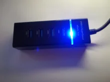 Splitter HUB Laptop Adapter Multi-Expansion 4-Ports High-Speed Desktop Usb-2.0 for PC