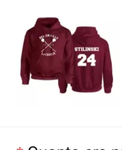Sudaderas con capucha Teen Wolf Sudadera con capucha de los hombres Stilinski 24 Lahey McCall Pullover sudadera con dibujo para hombre con capucha sudaderas con capucha de Hip Hop Streetwear