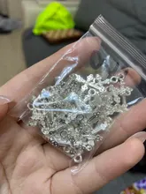 40 Uds. De dijes de moda, colgante de Cruz de metal, joyería artesanal, collar, T61