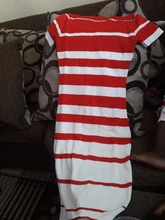 H Han Queen-Vestidos de punto a rayas para mujer, vestido de otoño Vintage, Bodycon de tubo para oficina, vestido elegante sencillo de fondo