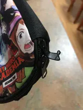 Bolsa de lápices de Anime para Boku no Hero Academia, estuche de cosméticos My Hero Academia, bolsas para chico Izuku Midoriya, Bakugou Katsuki
