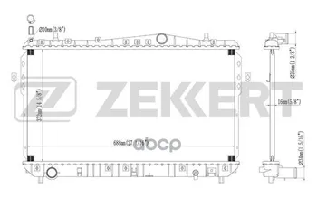 Radiator OHL. DV. Chevrolet Lacetti (J200) 05-daewoo Nubira (Klan) 03-zekkert art. mk-1094
Radiator OHL. DV. Chevrolet Lacetti (J200) 05-daewoo Nubira (Klan) 03-zekkert art. mk-1094