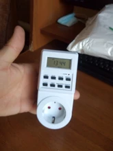 Switch-Socket Programmable Digital Timer Electronic Outlet Fr-Plug Cyclic 24-Hour EU
