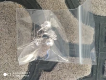 NEHZY-pendientes de plata de ley 925 con perlas de imitación, joyería de moda, con hexagrama simple, para mujeres