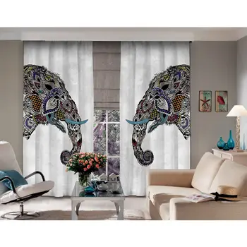Cipcici Ethnic Elephant Figure 2 Panel Blackout Curtain for Living Bedroom Curtains for Window Treatment Drapes Solid Curtains
Cipcici Ethnic Elephant Figure 2 Panel Blackout Curtain for Living Bedroom Curtains for Window Treatment Drapes Solid Curtains