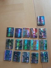 Pokemon GX-cartas brillantes TAKARA TOMY, juego de cartas VAMX de batalla, juguete para niños
