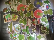 10/30/50 Uds Kermit Forg de dibujos animados pegatinas para el coche equipaje bicicleta de teléfono para motocicleta portátil teléfono nevera guitarra Cool divertido parodia