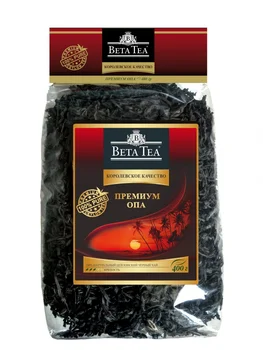 Tea beta tea "ope premium", Black, 400 gr 
Tea beta tea "ope premium", Black, 400 gr