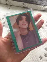 35PT-cargador superior de tarjetas de juego de mesa, Protector exterior de 3X4 , fundas de soporte para tarjetas de intercambio para fútbol, baloncesto y Deportes