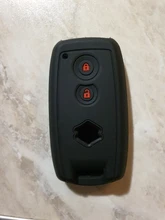ZAD-funda de cobertura de mando a distancia de goma y silicona, funda de protección de la piel, soporte de carcasa para SUZUKI Swift Sport SX4 SCORSS grand vitara smart sin llave