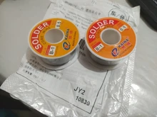 Alambre de estaño de alta pureza para soldadura, rollo de alambre para soldadura de estaño de 0,6/0,8/1/1.2/1.5MM 2.0% 45 pies, colofonia de núcleo fundido