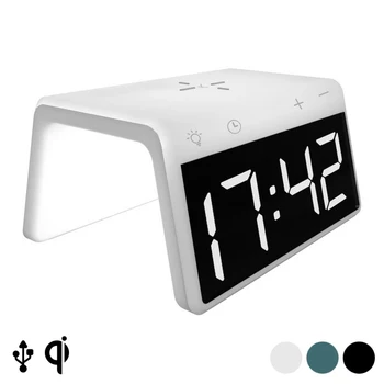 Alarm Clock with Wireless Charger KSIX Qi 10W
Alarm Clock with Wireless Charger KSIX Qi 10W