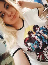 Camiseta informal de Attack on Titan Shingeki No Kyojin para hombre, disfraces de Anime de moda, camiseta de Hip-Hop, camisetas geniales para hombre