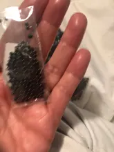 Ojos de muñeca de seguridad negra para manualidades, cuentas de costura de 3-12mm, 100 Uds.