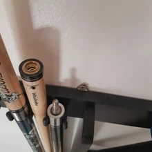 Weichster-Palo de billar de 58 1/2, envoltura de madera de arce flameado, 19 a 21oz, 13mm de punta