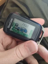 Cable Flexible para pantalla Lcd A92, mando a distancia para Starline A92 A94, rayas cebra, versión rusa