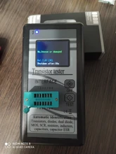 Multiusos Transistor Tester 128*160 diodo tiristor capacitancia resistencia inductancia MOSFET ESR LCR Metro pantalla TFT Color