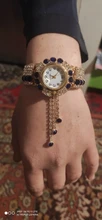 Reloj de pulsera de lujo con diamantes de imitación para Mujer, accesorio femenino de marca superior, 2021