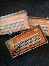 Pestañas postizas individuales, pestañas falsas individuales de 0,07mm, de seda suave Natural, herramientas de maquillaje