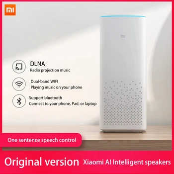Xiaomi MI AI speaker wifi bluetooth voice remote control portable smart home light music player xiaoai app For Android Iphone
Xiaomi MI AI speaker wifi bluetooth voice remote control portable smart home light music player xiaoai app For Android Iphone