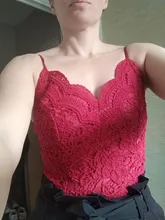 Ziamonga-Body sin mangas para mujer, Body Sexy de encaje bordado en rojo y negro para mujer, ropa para discoteca 2020