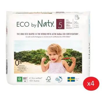 NATY-Pack of 4 bundles training pants Size 5 Junior 12-18 kg 20 PCs
NATY-Pack of 4 bundles training pants Size 5 Junior 12-18 kg 20 PCs